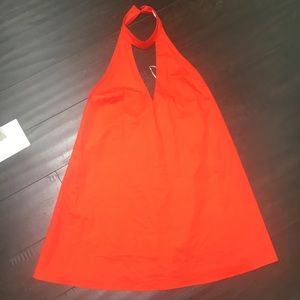 Beautiful Orange Summer Dress